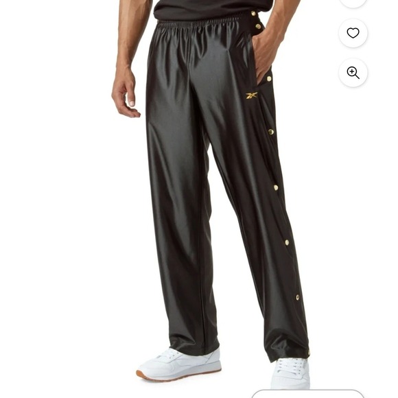 Reebok regular fit basketballgold snap pants size XXL - Picture 1 of 7